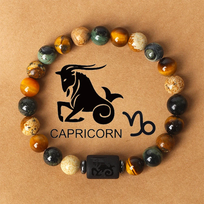 Zodiac Stone Elegance Bracelet
