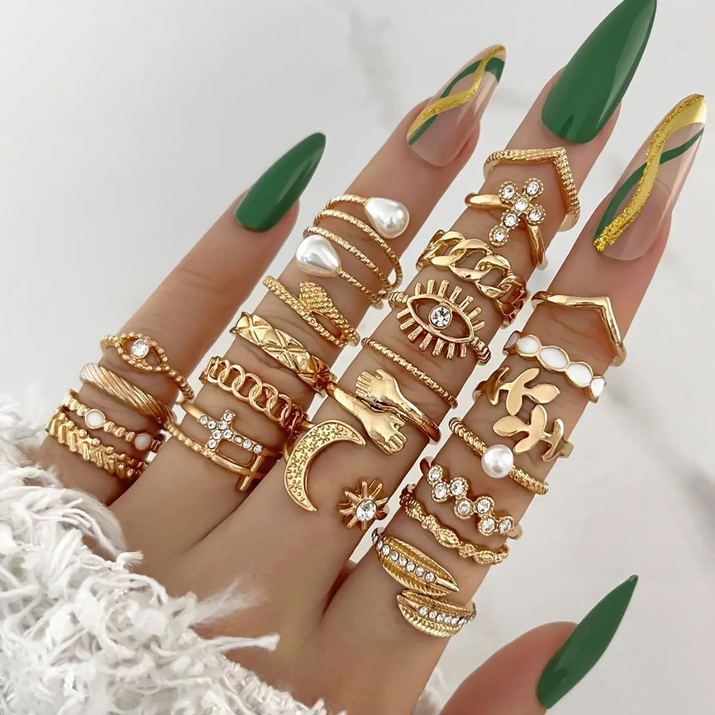 NAIMORA Elegance Ring Set