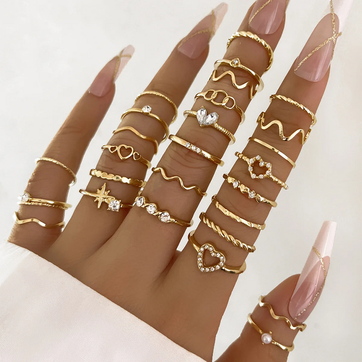 NAIMORA Elegance Ring Set