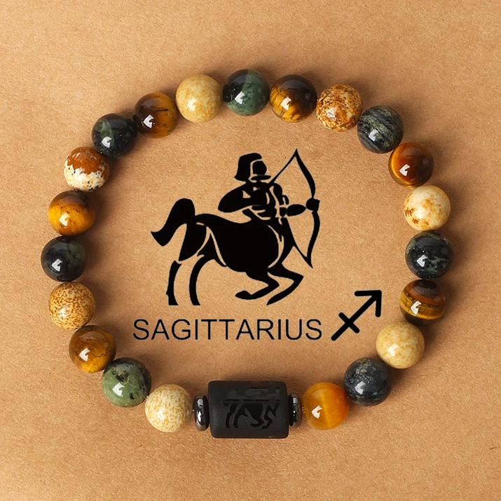 Zodiac Stone Elegance Bracelet