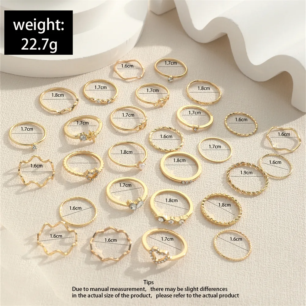 NAIMORA Elegance Ring Set