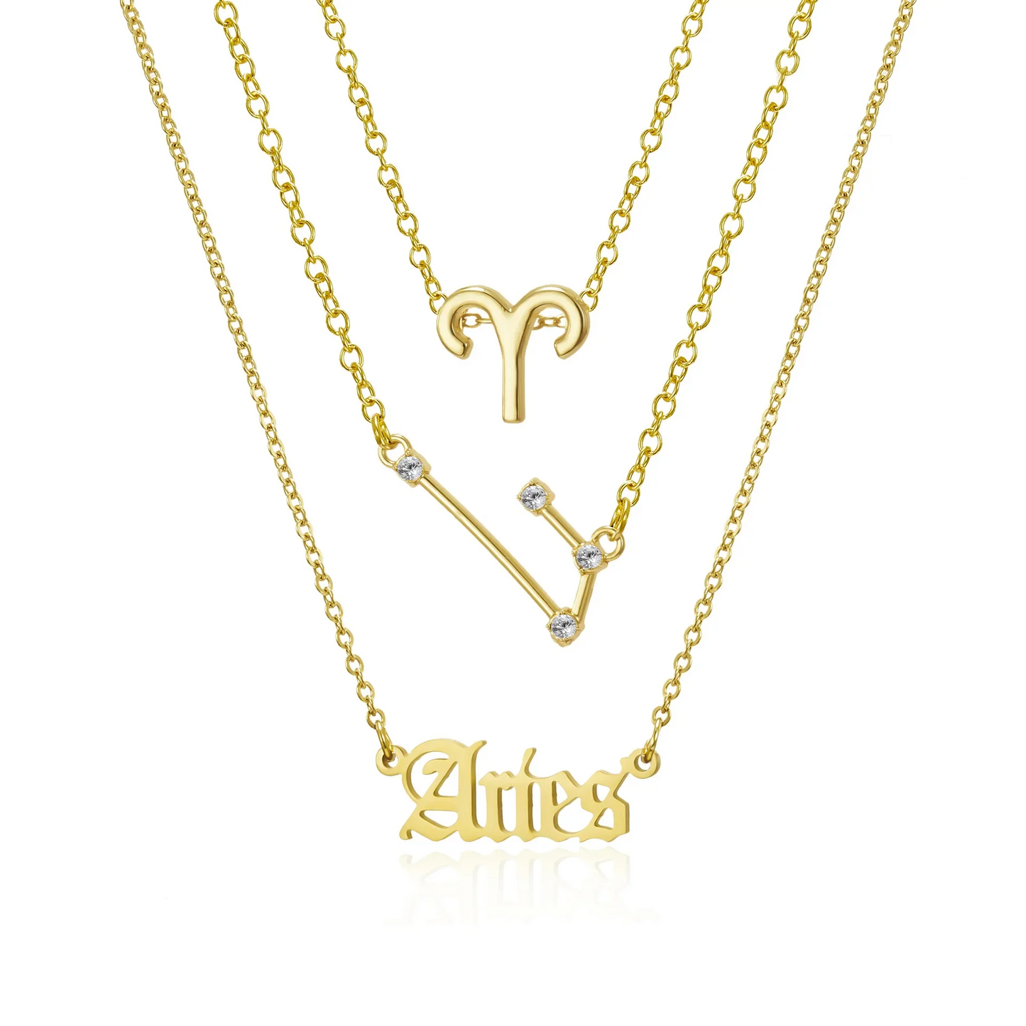 Zodiac Necklace Set