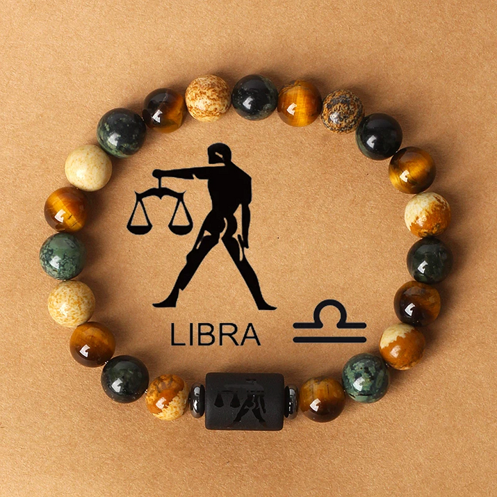 Zodiac Stone Elegance Bracelet