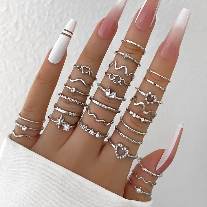 NAIMORA Elegance Ring Set