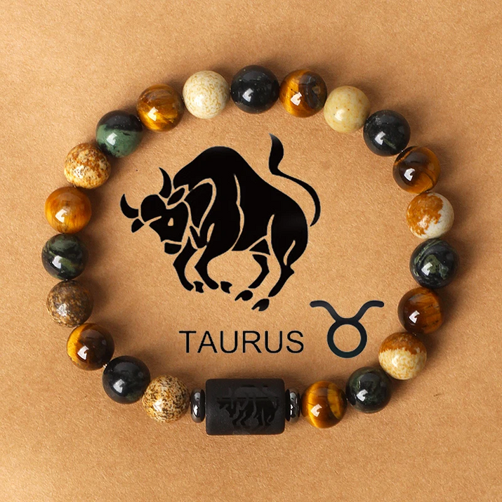 Zodiac Stone Elegance Bracelet