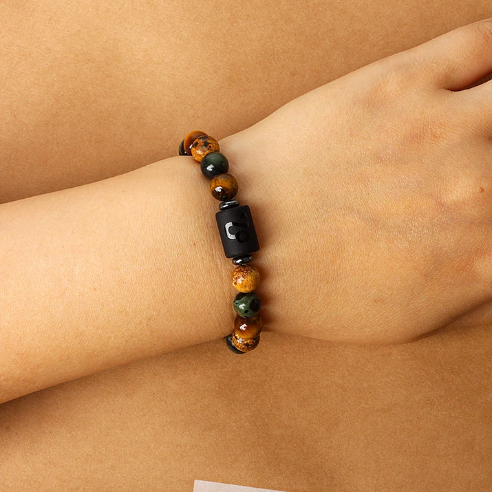 Zodiac Stone Elegance Bracelet