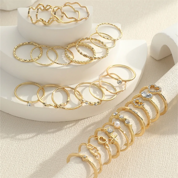 NAIMORA Elegance Ring Set