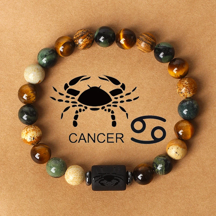 Zodiac Stone Elegance Bracelet