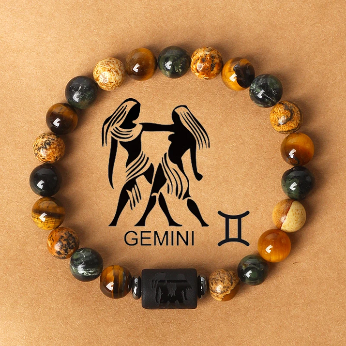 Zodiac Stone Elegance Bracelet