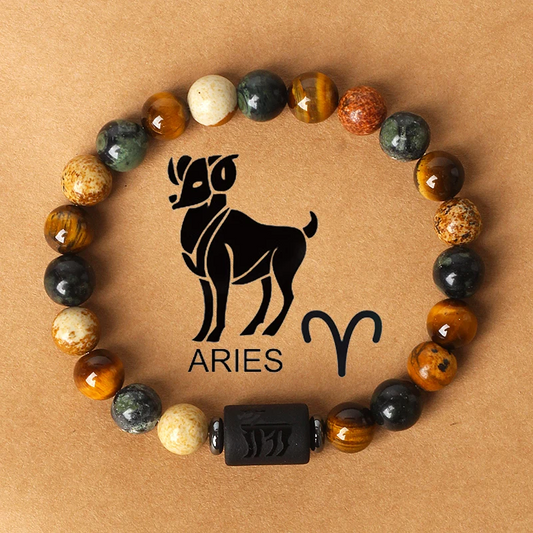 Zodiac Stone Elegance Bracelet