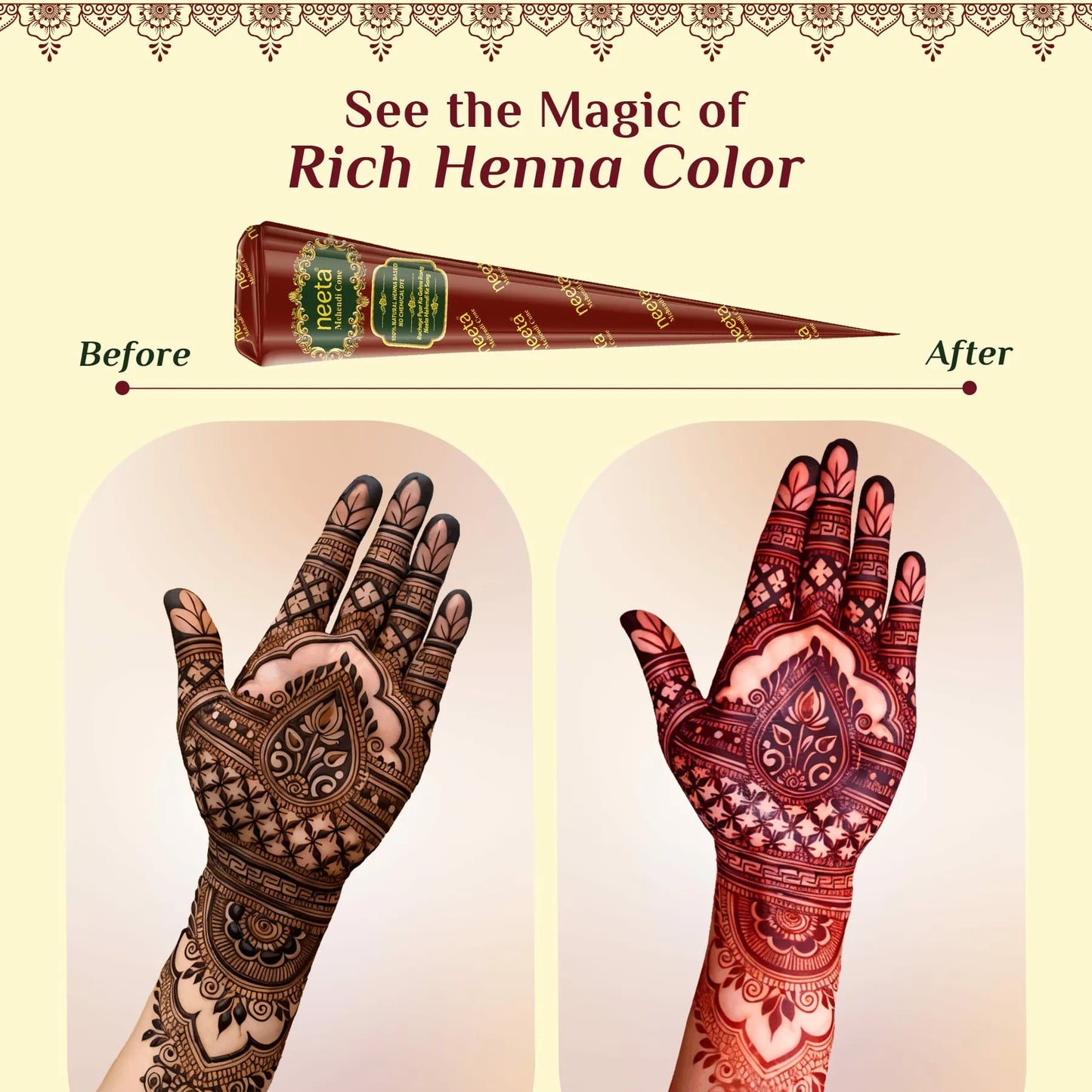 Organic Henna Tattoo Cream™