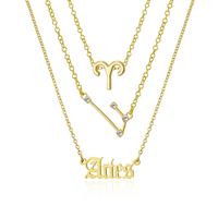 Zodiac Necklace Set